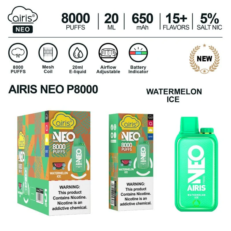 Airis Neo P8000 Vape - Image 11