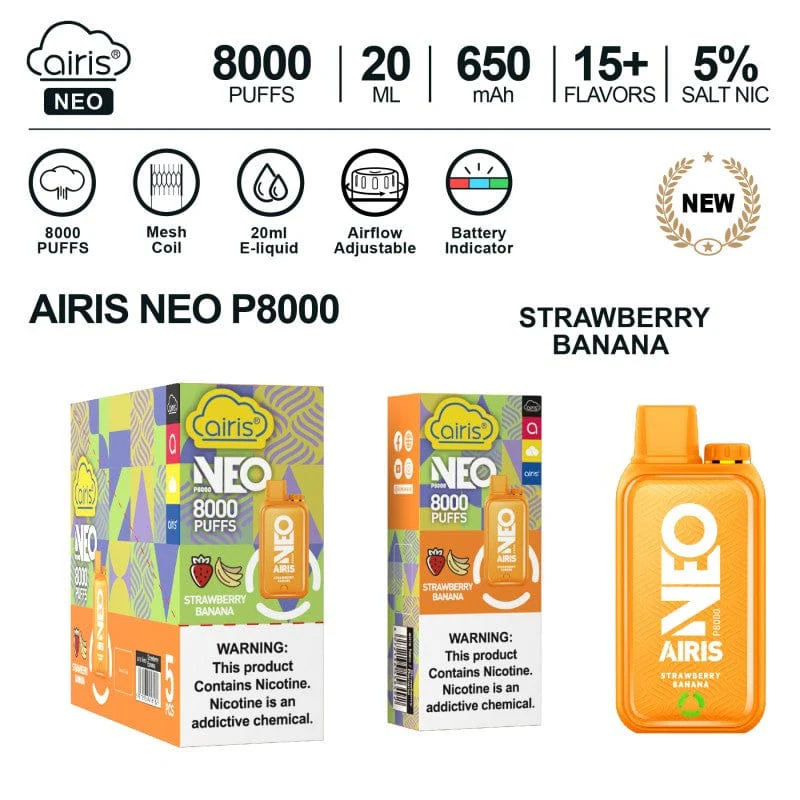 Airis Neo P8000 Vape - Image 16