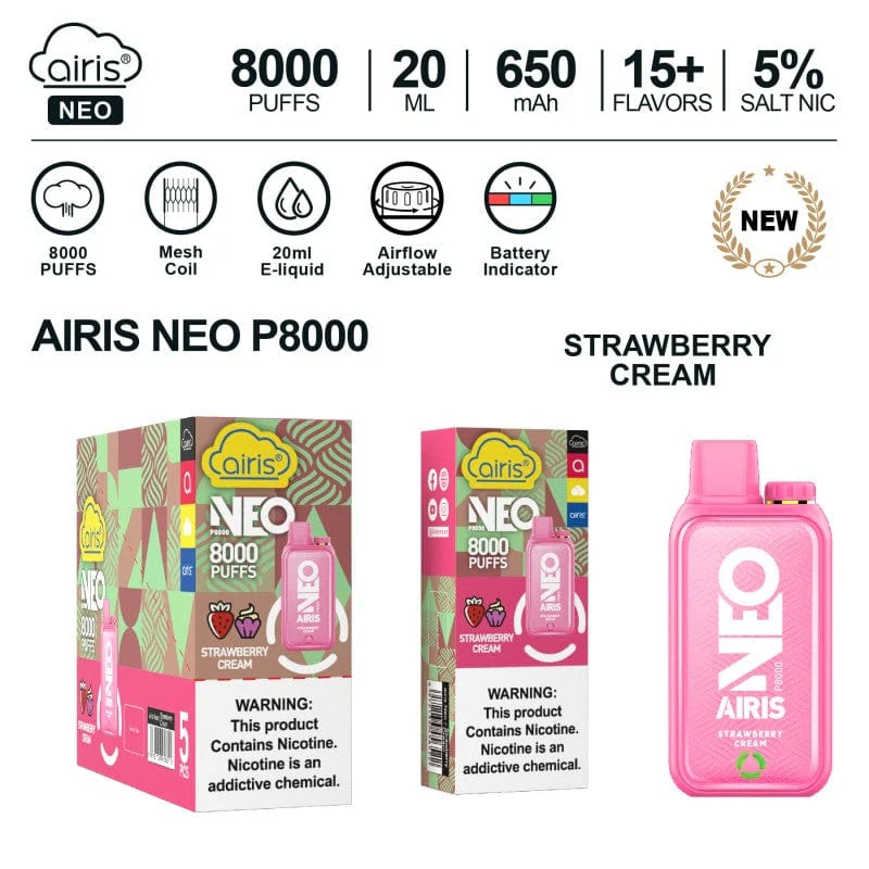 Airis Neo P8000 Vape - Image 3