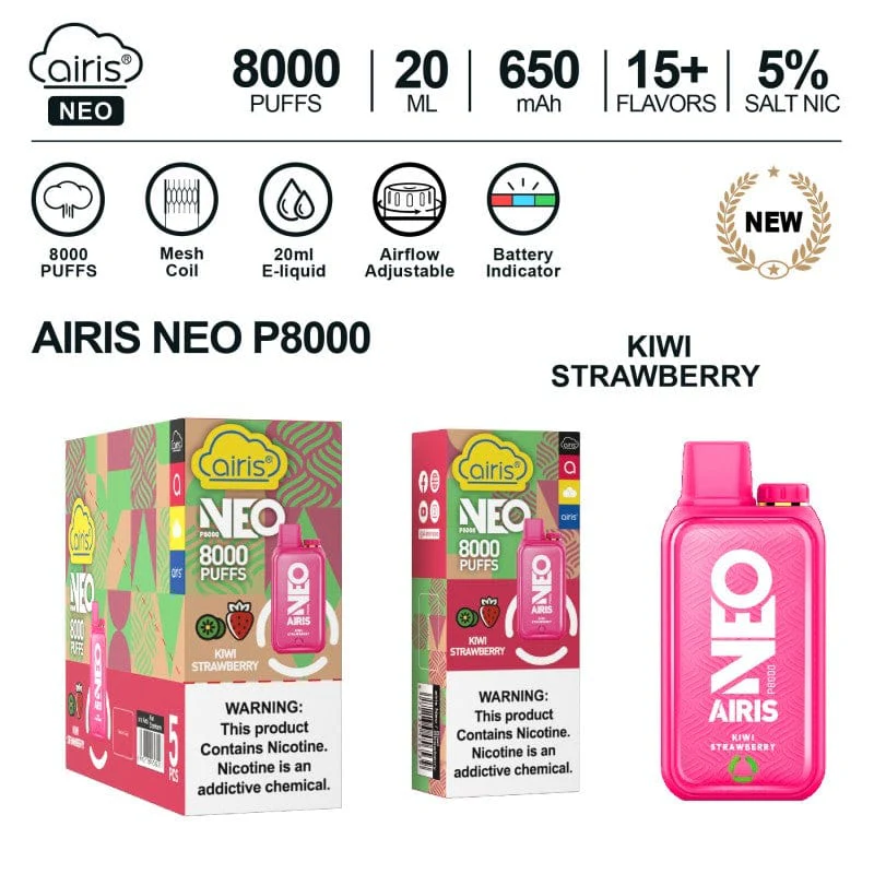 Airis Neo P8000 Vape - Image 7