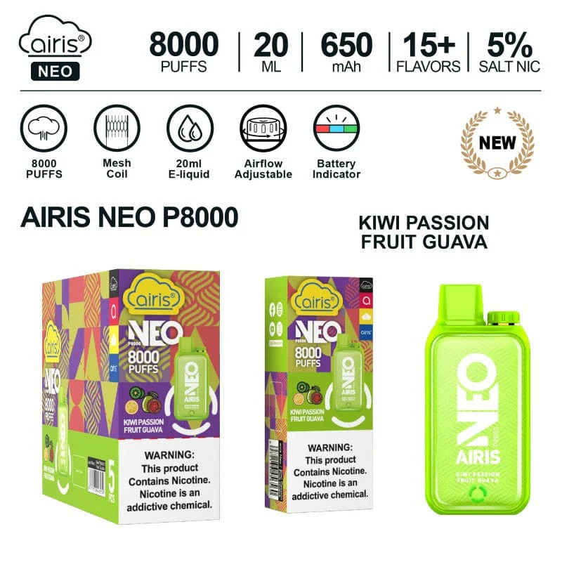 Airis Neo P8000 Vape - Image 8