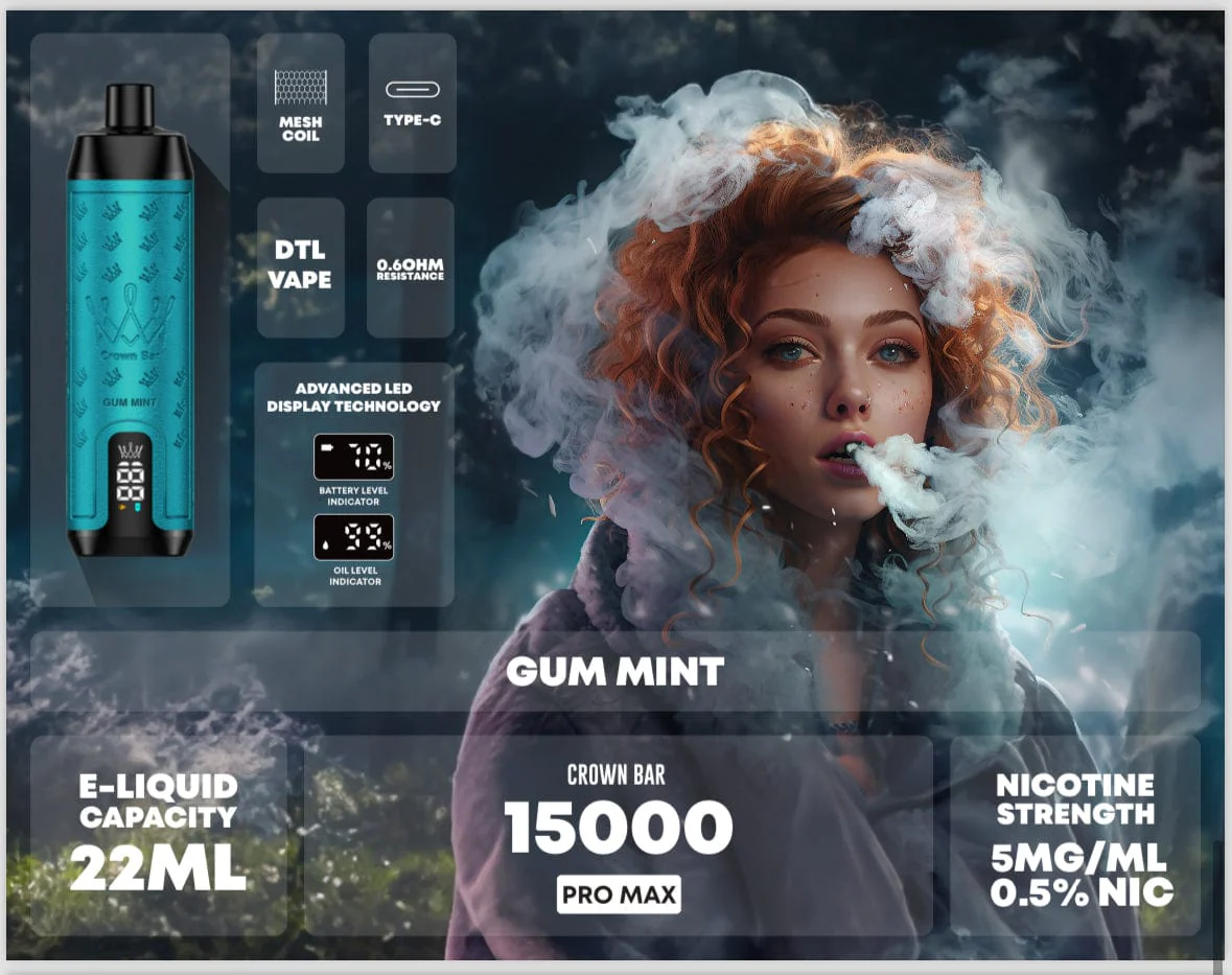 Al Fakher Crown Bar Vape 8000 Puffs - Image 25