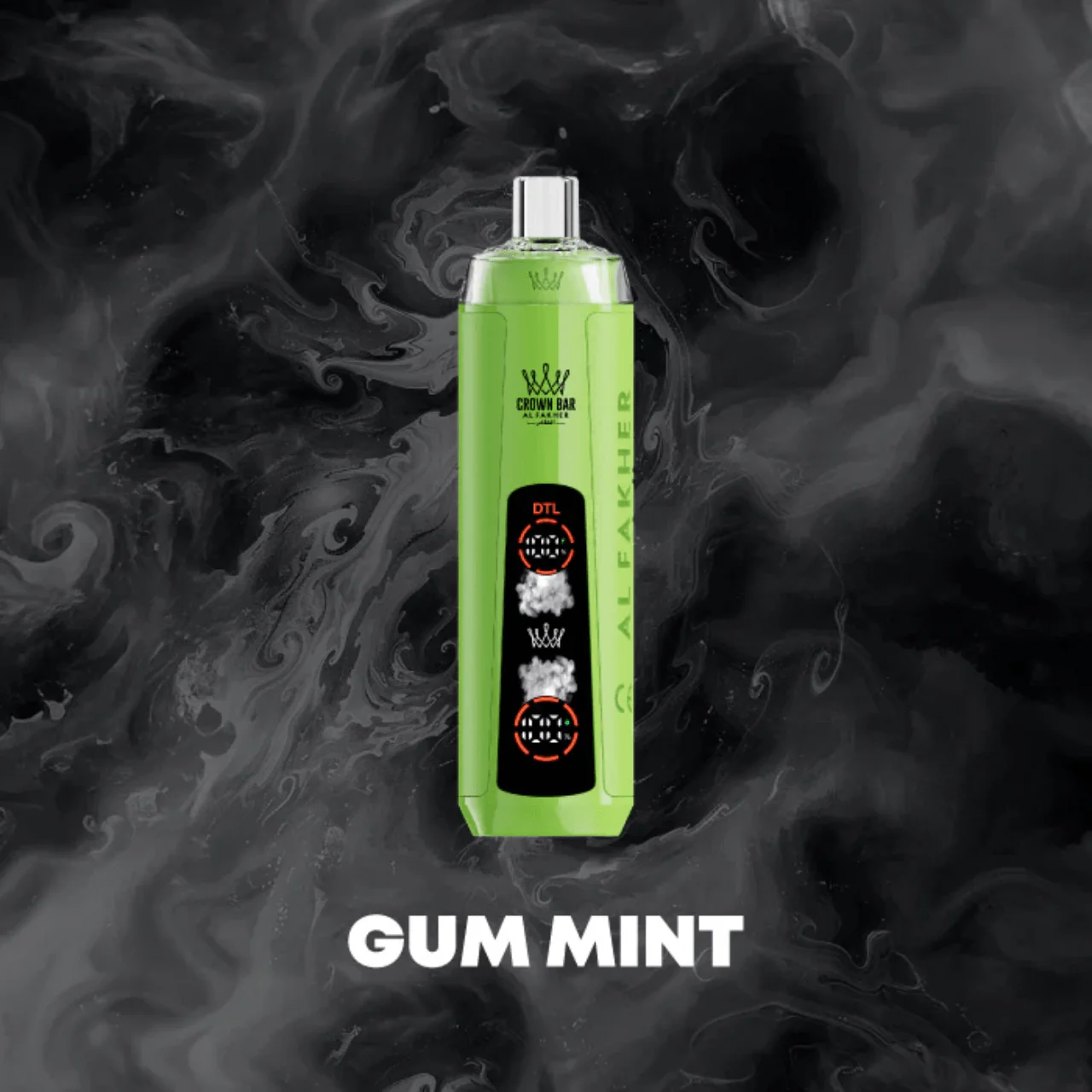 AL FAKHER CROWN BAR CRYSTAL BIG CLOUD DISPOSABLE VAPE 8000 - Image 5