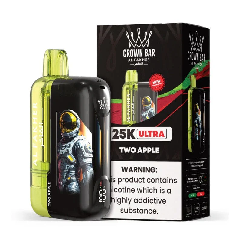 AL FAKHER CROWN BAR CRYSTAL BIG CLOUD DISPOSABLE VAPE 8000 - Image 20