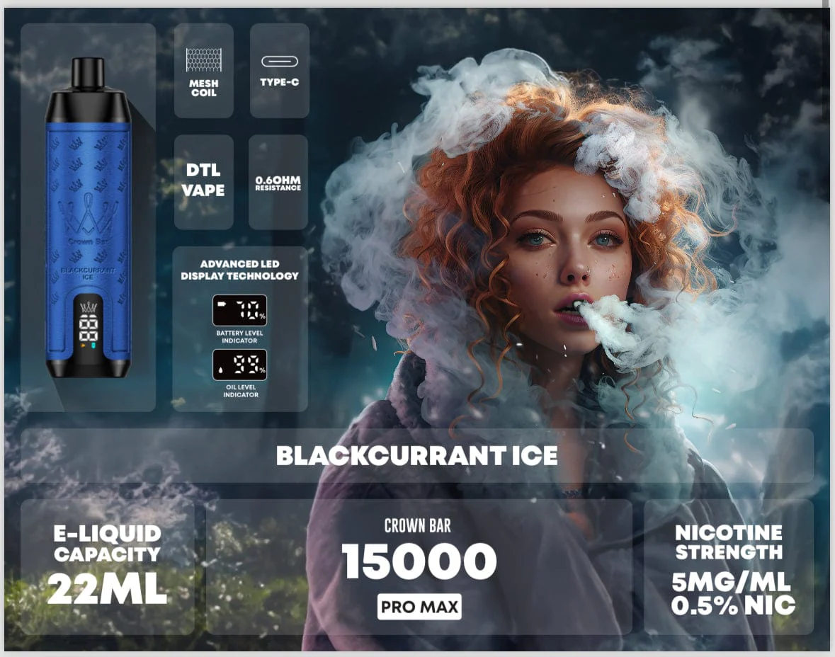 Al Fakher Crown Bar Vape 8000 Puffs - Image 16