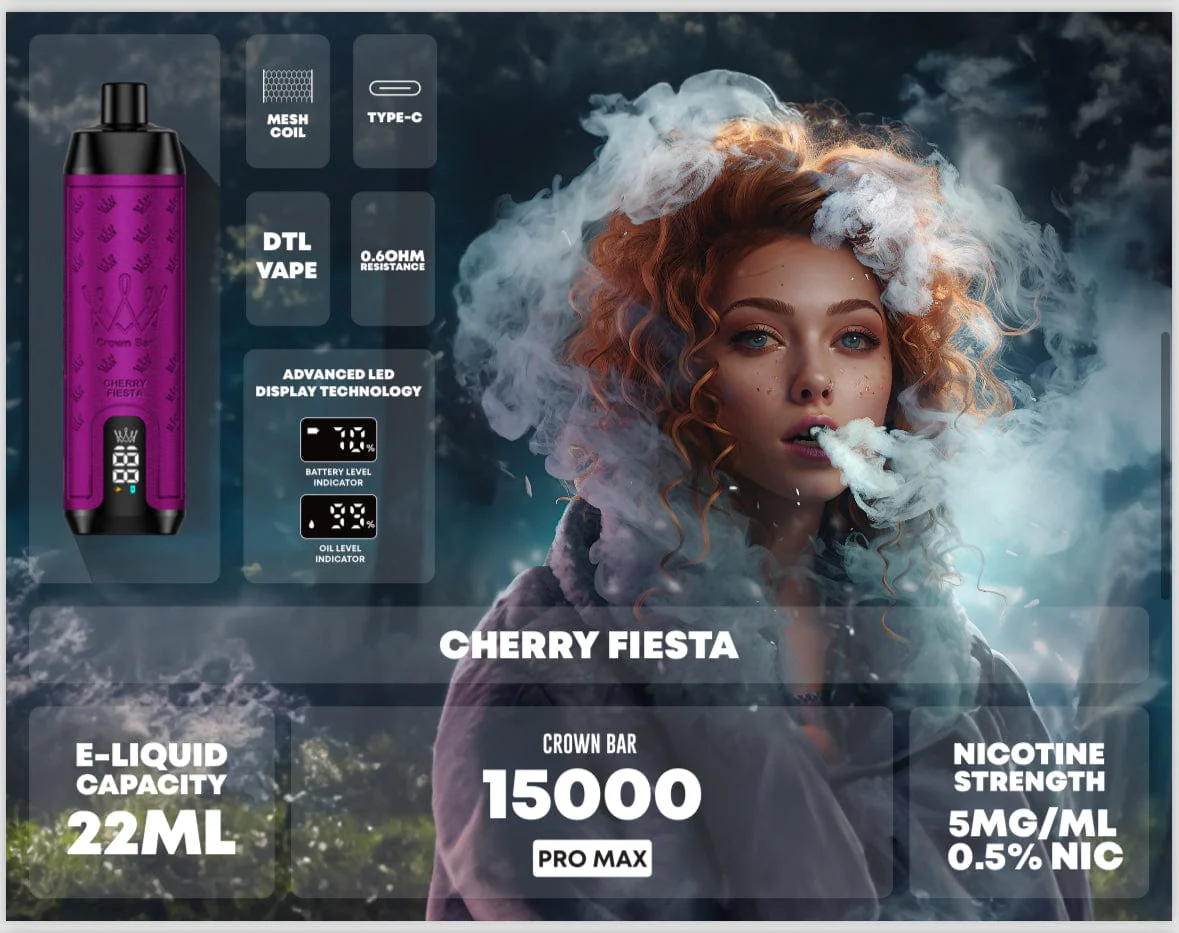 Al Fakher Crown Bar Vape 8000 Puffs - Image 21