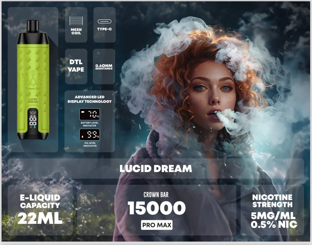Al Fakher Crown Bar Vape 8000 Puffs - Image 30