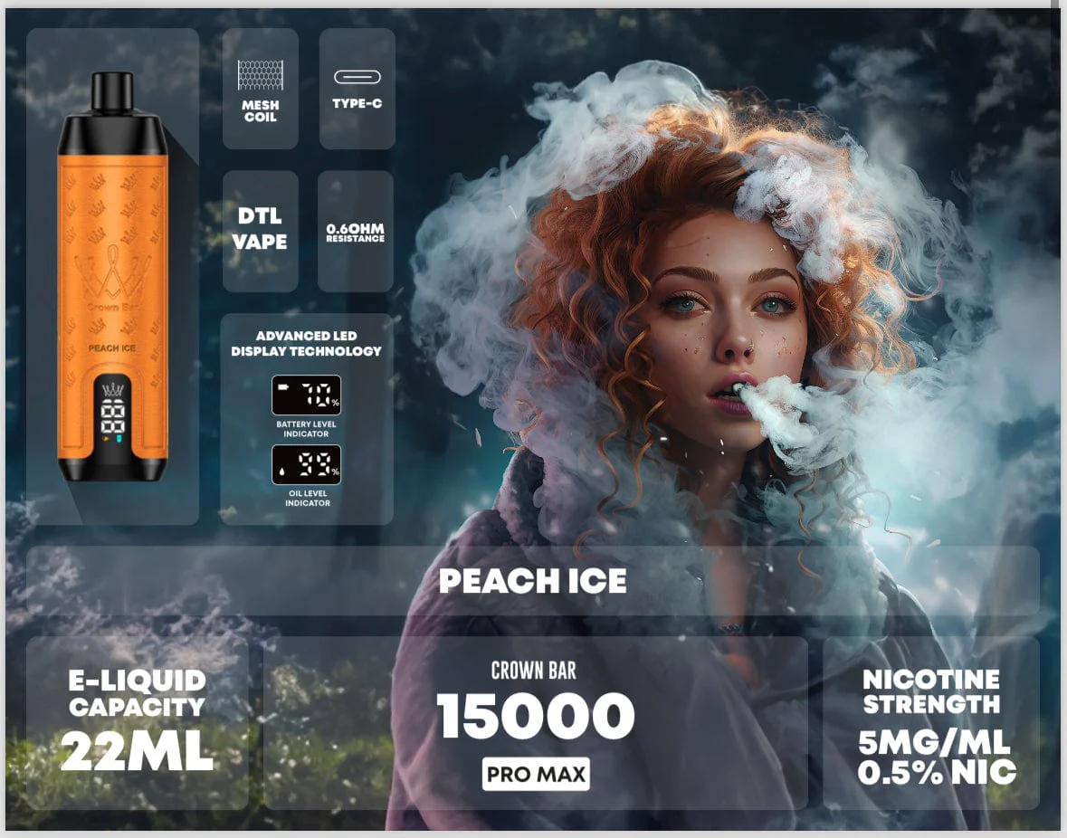 Al Fakher Crown Bar Vape 8000 Puffs - Image 35