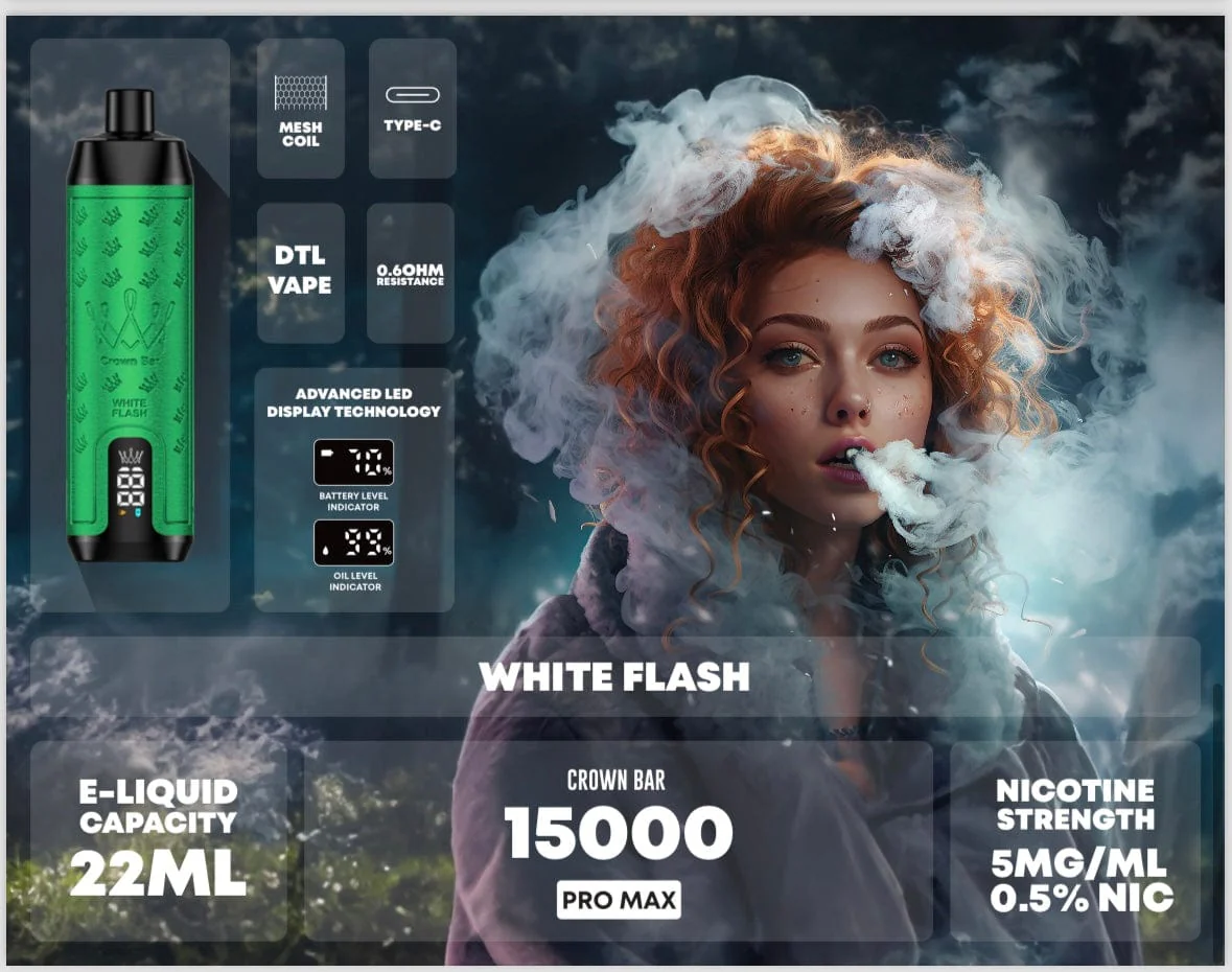 Al Fakher Crown Bar Vape 8000 Puffs - Image 43