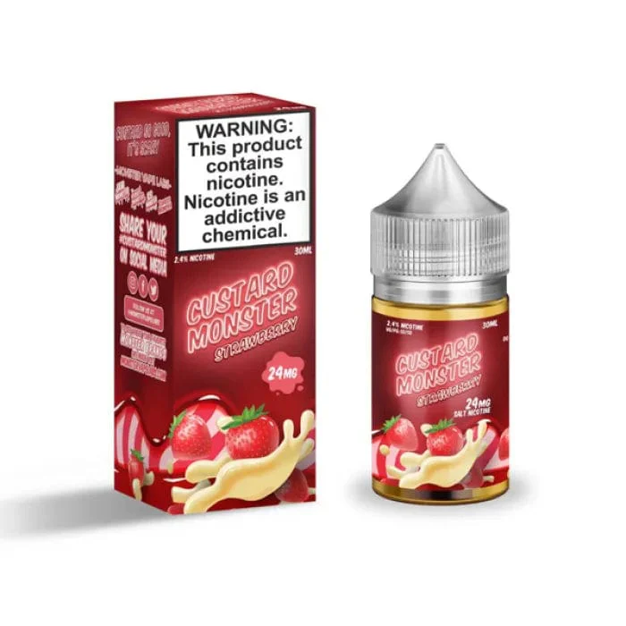 Custard Monster Swirl Salt E Liquid 30ML - Image 4