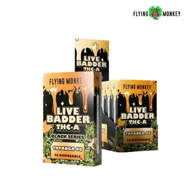 Flying Monkey Black Series Badder Disposable Vape 2 GM - Image 3