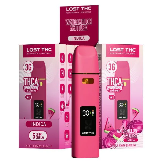 Lost THC Melted Diamonds Disposable 3GM - Image 10