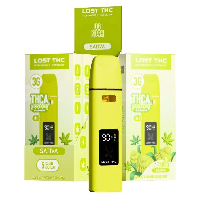 Lost THC Melted Diamonds Disposable 3GM - Image 7