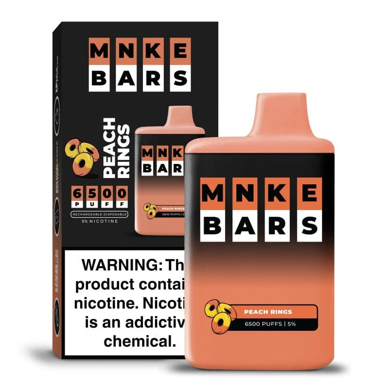 MNKE BARS 6500 DISPOSABLE VAPE 5% - Image 11