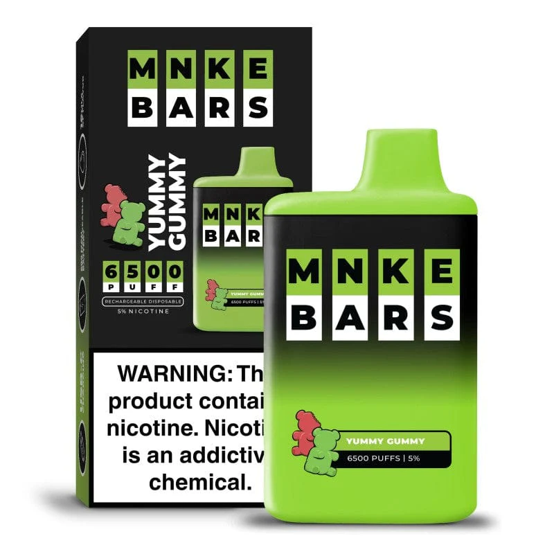 MNKE BARS 6500 DISPOSABLE VAPE 5% - Image 4