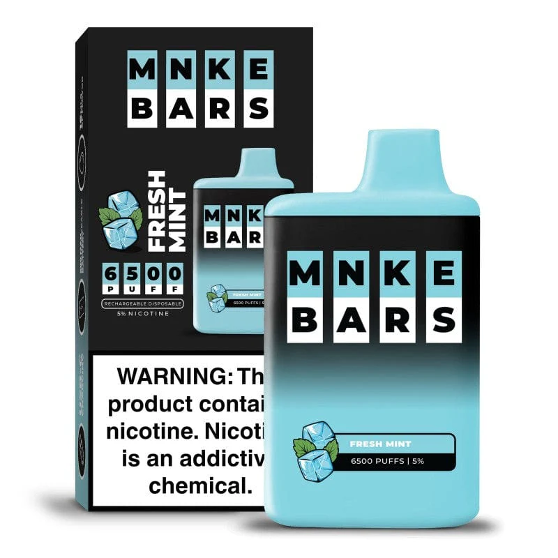 MNKE BARS 6500 DISPOSABLE VAPE 5% - Image 6