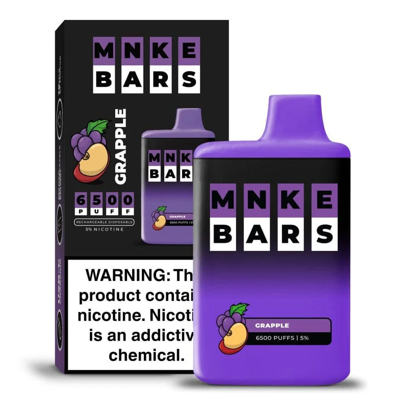 MNKE BARS 6500 DISPOSABLE VAPE 5% - Image 7