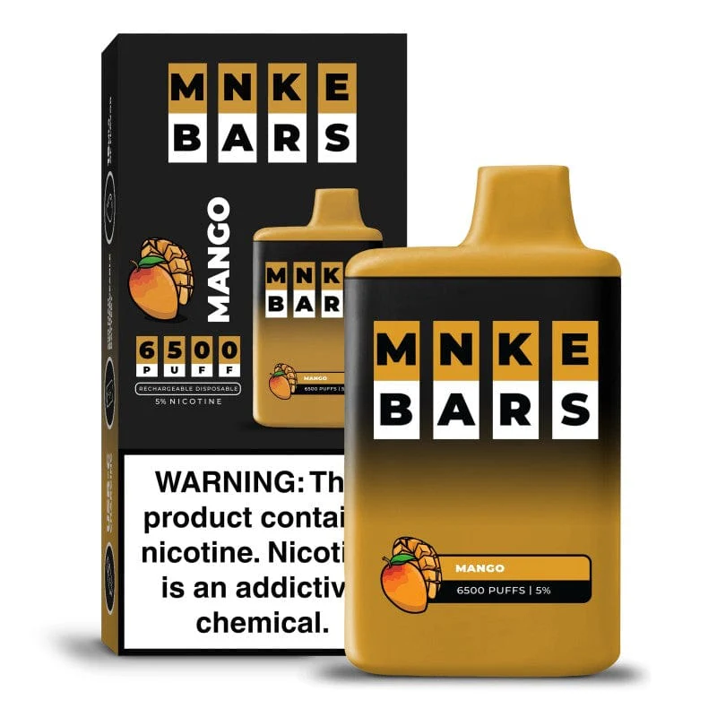 MNKE BARS 6500 DISPOSABLE VAPE 5% - Image 9