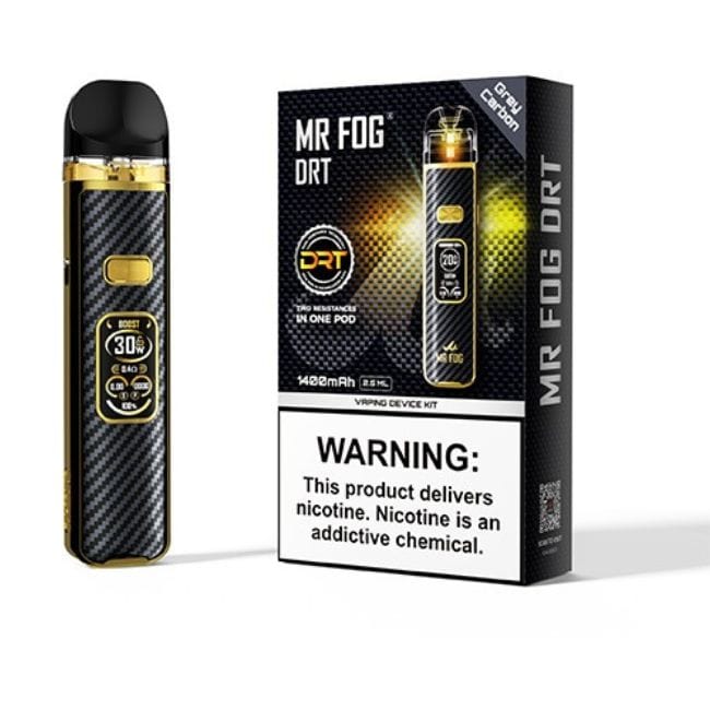 Mr Fog DRT Vaping Device Kit 1400 Mac 2.5ml - Image 3
