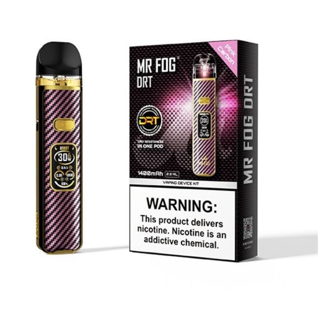 Mr Fog DRT Vaping Device Kit 1400 Mac 2.5ml - Image 5