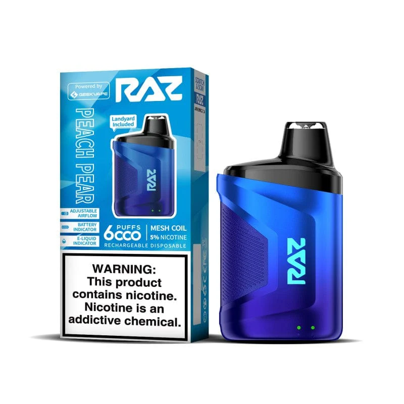 RAZ CA6000 DISPOSABLE VAPE 5% - Image 11