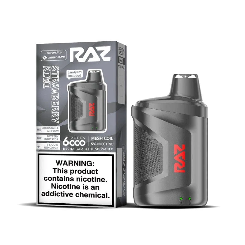 RAZ CA6000 DISPOSABLE VAPE 5% - Image 3