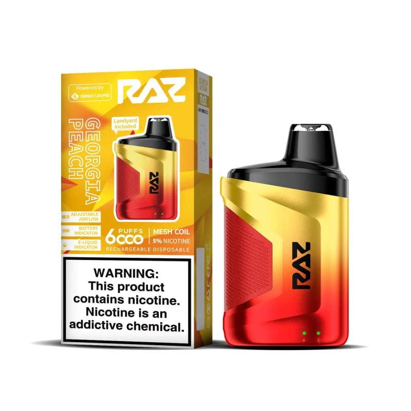 RAZ CA6000 DISPOSABLE VAPE 5% - Image 9