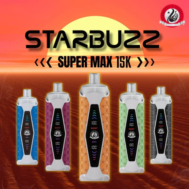 Starbuzz Super Max 15K Disposable (Hookah Disposable Vape) 5mg - Image 22