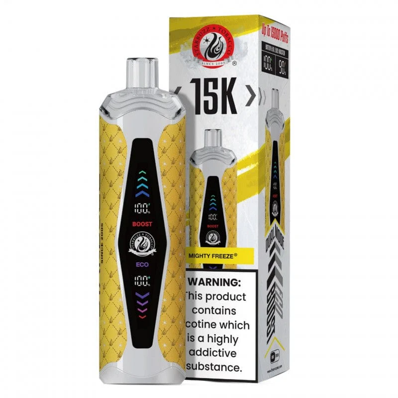 Starbuzz Super Max 15K Disposable (Hookah Disposable Vape) 5mg - Image 7